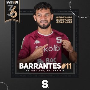 Michael Barrantes al renovar con Saprissa: “Me siento capacitado, con mucha confianza”
