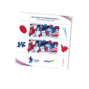 Emisión postal “200 años de Independencia” recrea escenas de la Costa Rica libre e independiente