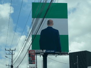 PLN denuncia a partido de Rodrigo Chaves por usar imagen de José María Figueres en vallas publicitarias