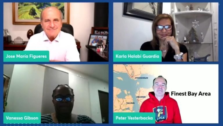 Figueres conversó con el creador de “Angry Birds” sobre educación e innovación