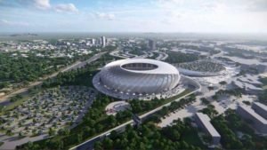 Bukele anuncia nuevo estadio nacional donado por China a El Salvador