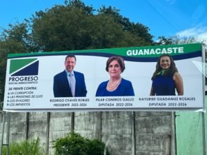 Promocionan a Pilar Cisneros como si fuera candidata a diputada de Guanacaste