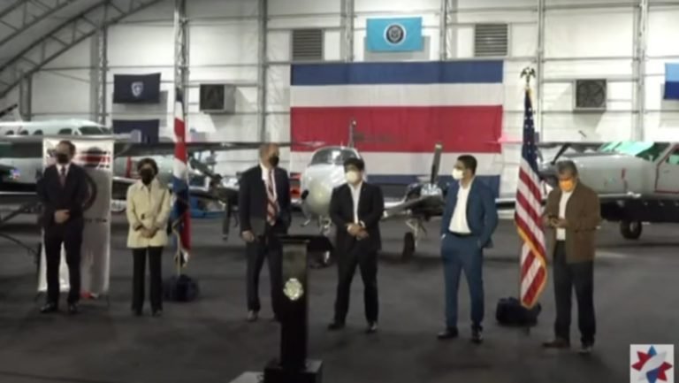 Costa Rica recibe donación de más de un millón de dosis adicionales de vacunas Covid-19 de parte de EE.UU