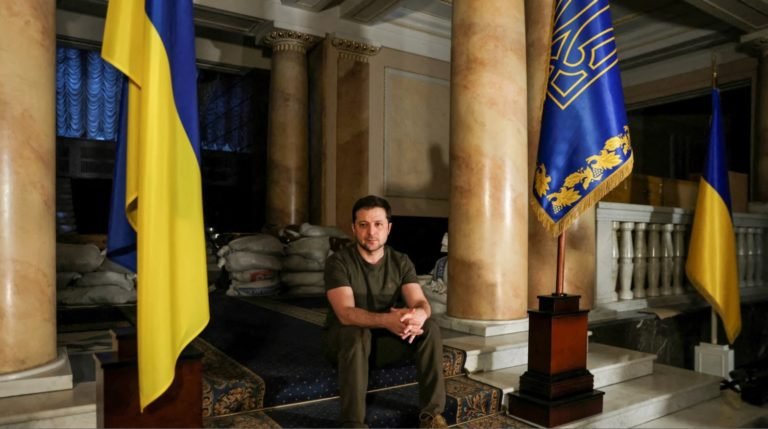 Zelenskyy se ha convertido en el símbolo de la resistencia ucraniana