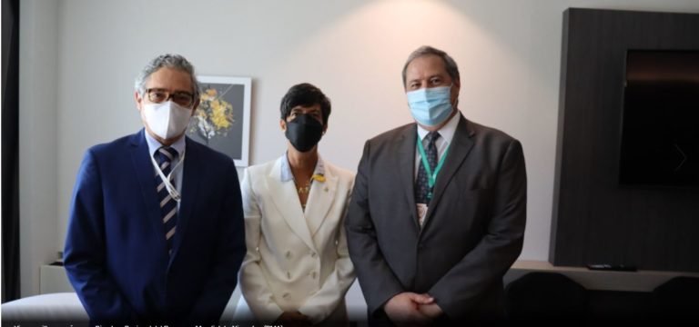 Vicecanciller se reúne con Directora Regional del Programa Mundial de Alimentos