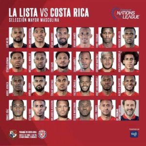 La Selección Nacional de Panamá hizo la convocatoria