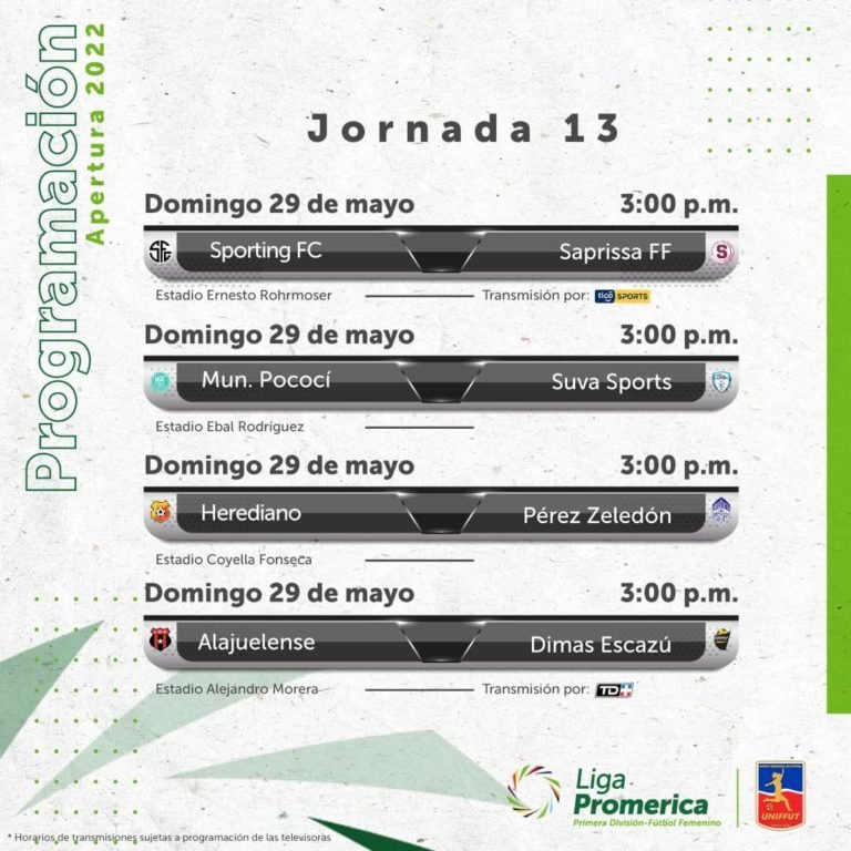 ¡Este domingo hay fútbol femenino!