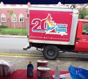 Asaltan camión de la Asociación Obras del Espíritu Santo