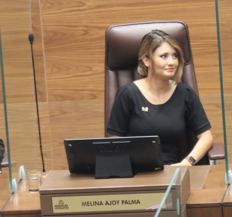 Melina Ajoy es electa en la Primera Secretaría de la Asamblea Legislativa