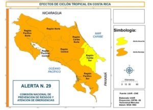 Onda Tropical #13 ingresaría al territorio nacional al medio día del viernes, informa INM