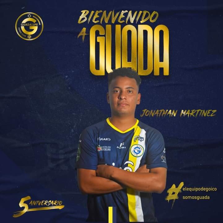 Jonathan Martínez refuerza a Guadalupe