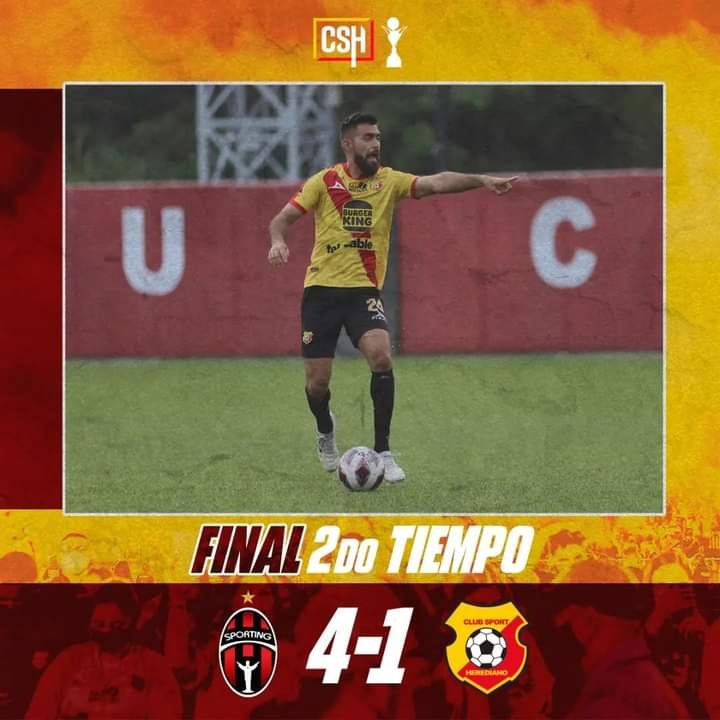 Herediano fue goleado en Panamá