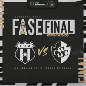 Esta será la programación para la final de la segunda fase