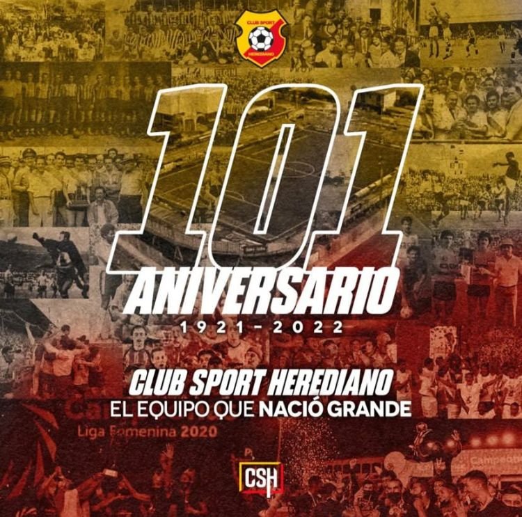 ¡101 años de ser el equipo que nació grande!