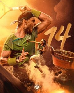 ¡Histórico! Nadal es 14 veces campeón del Roland Garros