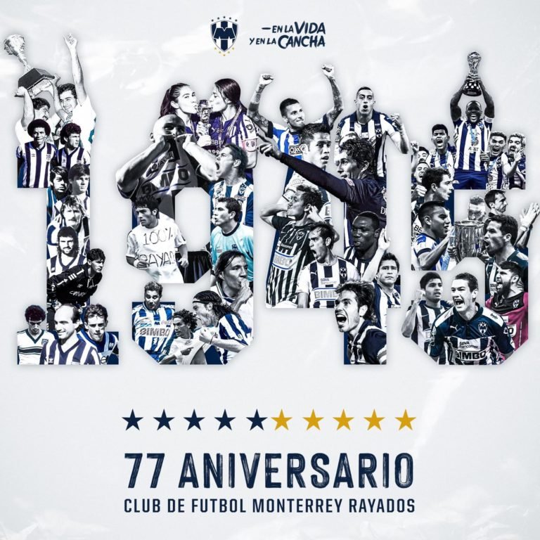 ¡Feliz 77 aniversario a Rayados de Monterrey!