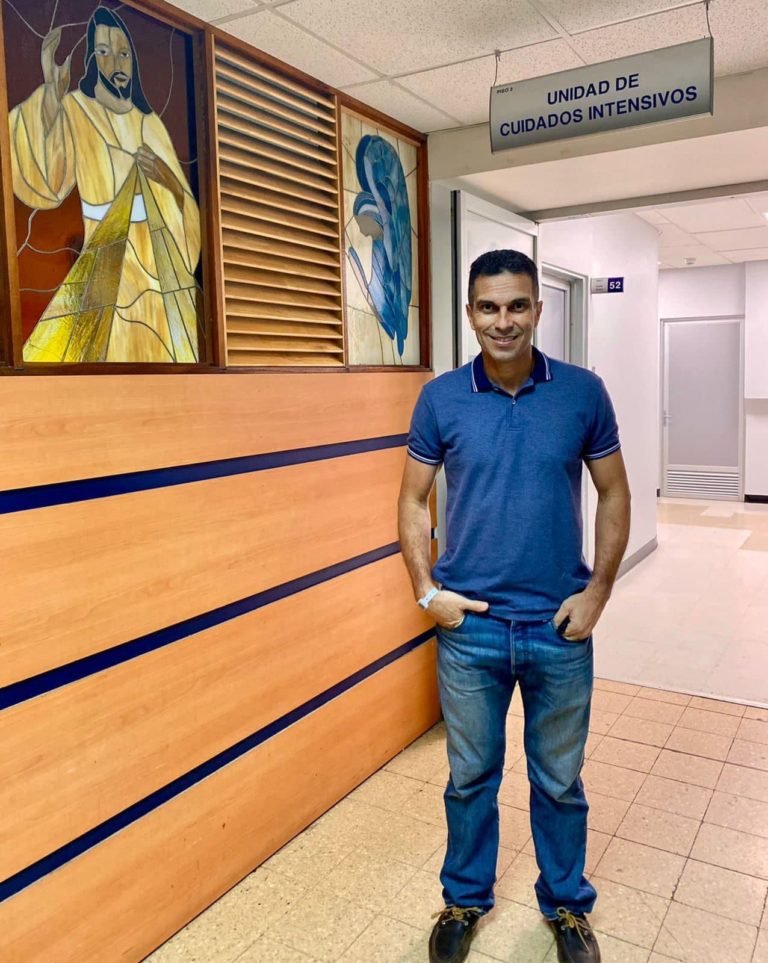 ¡Con una fe inquebrantable Álvaro Mesén salió del hospital!