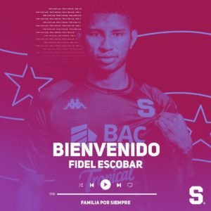 Fidel Escobar es el nuevo jugador morado