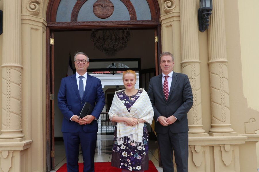 Costa Rica y Alemania refuerzan relaciones bilaterales y la cercanía con la Unión Europea