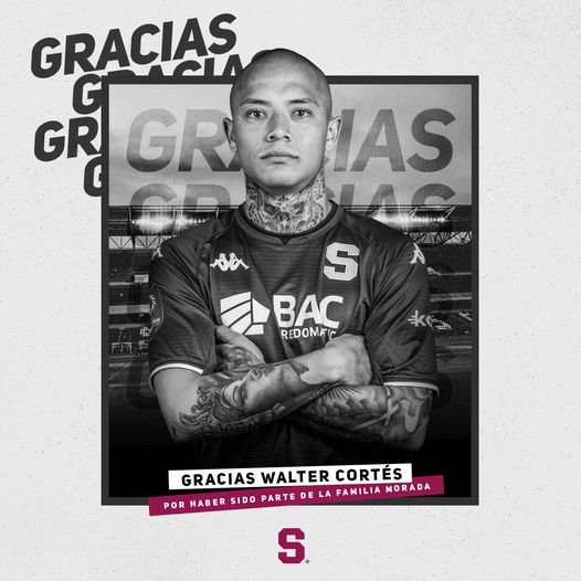 Wálter Cortés no continuará con el Deportivo Saprissa