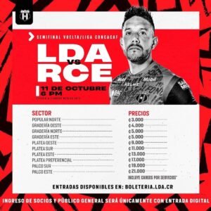 Aún hay entradas para el juego entre Alajuelense y Real España