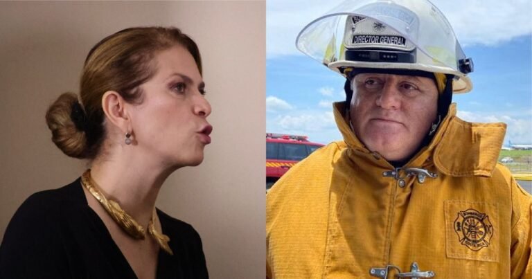 Mónica Araya miente, asegura director de Bomberos