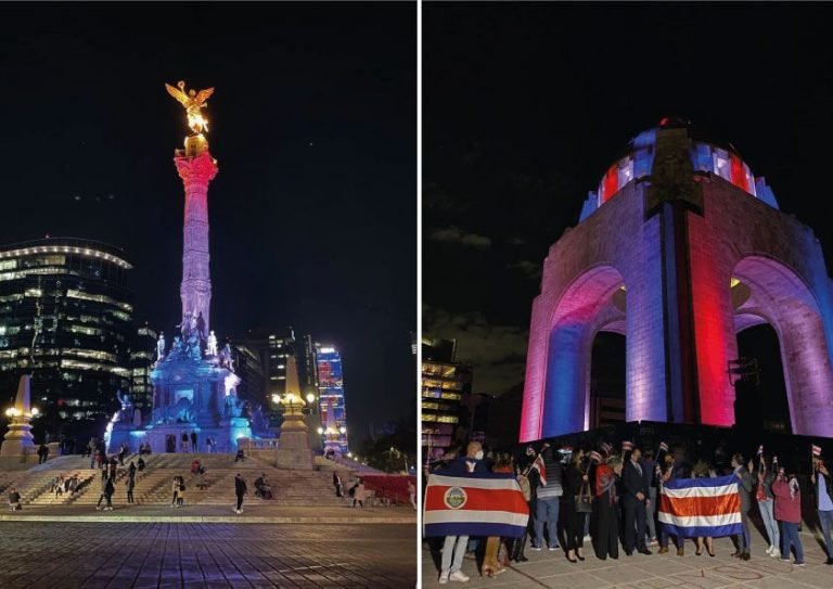 México de blanco, azul y rojo conmemorará la Abolición del Ejército en Costa Rica