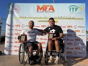 Tenis Adaptado: El tenista tico José Pablo Gil se consagró campeón en dobles