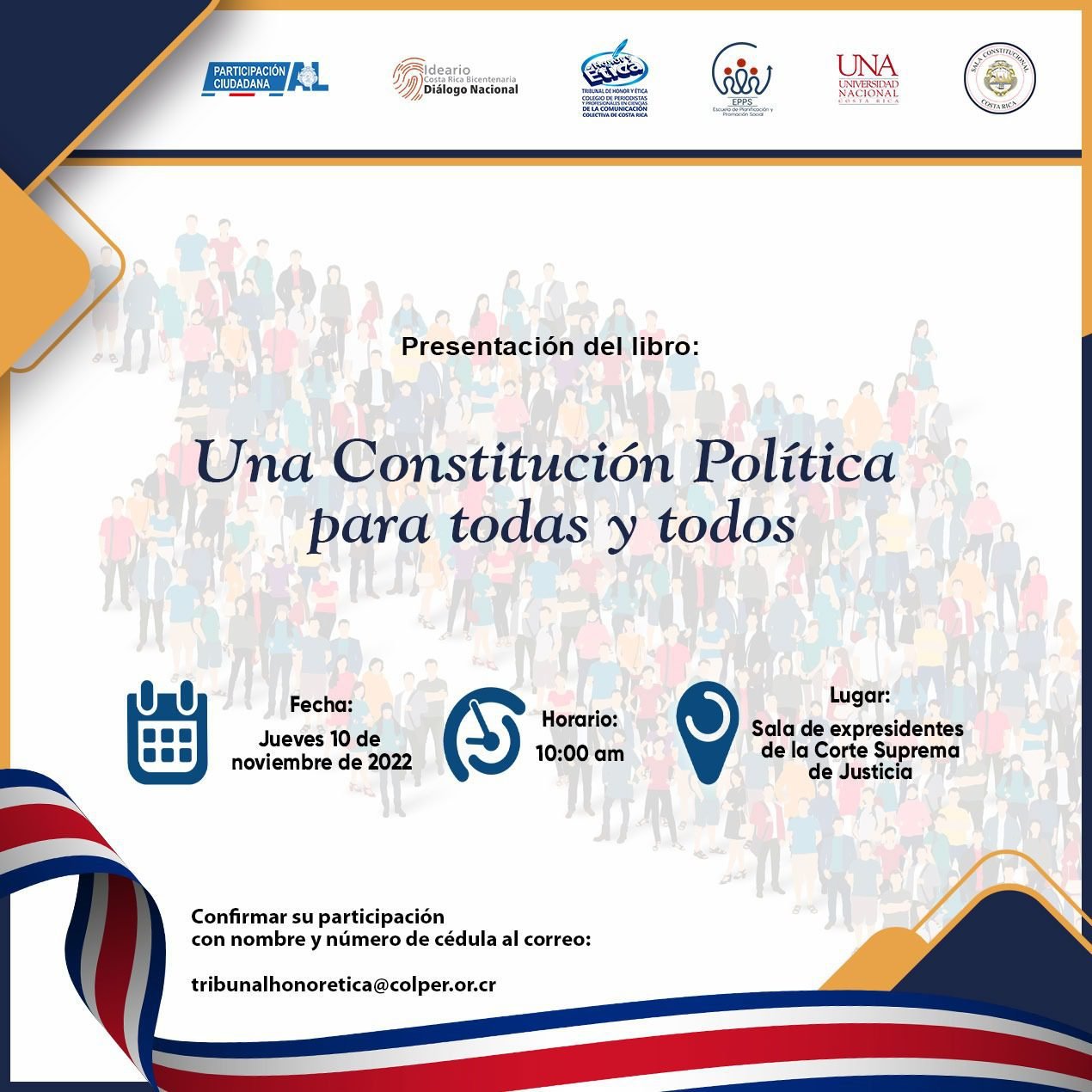 INA y Sala IV presentan el libro: “Una Constitución Política para todas y todos”