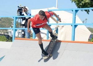 Patinadoras costarricenses,están en la final street de skateboarding en Santa Marta 2022