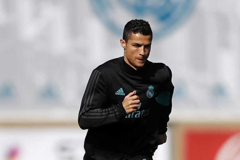 CR7 se entrena en el Real Madrid