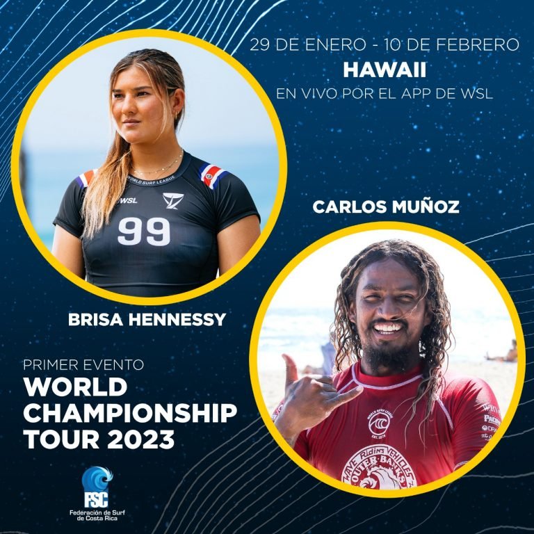 ¡Orgullo nacional! Cali Muñoz y Brisa Hennessy nos representarán en el Campeonato de la Liga Mundial de Surf