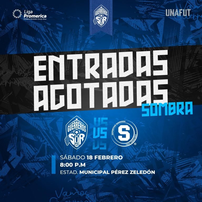 El Municipal de Pérez Zeledón lucirá lleno ante Saprissa