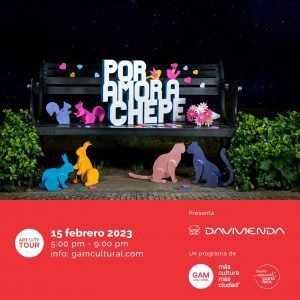 Este 15 de febrero regresa el Art City Tour: “Por amor a Chepe”