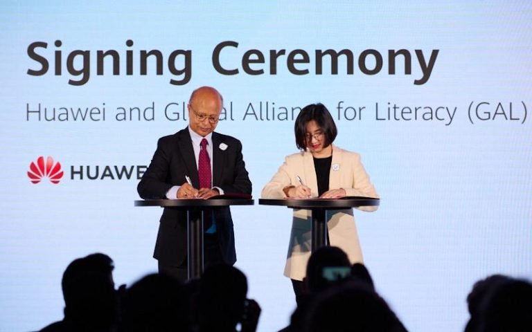 Huawei se convierte en la primera empresa privada en unirse a a Alianza Global para la Alfabetización de la UNESCO