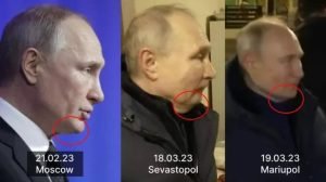 Ucrania acusan a Vladimir Putin de enviar un doble a Mariúpol