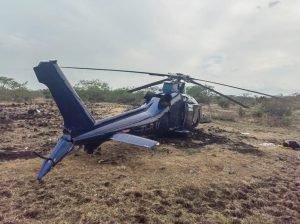 Descartan fallecidos en caía de helicóptero en Liberia