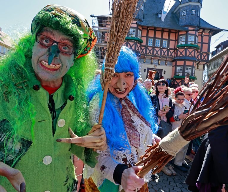 Miles de personas, dispuestas a celebrar la Noche de Brujas en Alemania