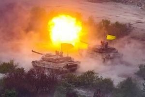 Corea del Sur y EEUU realizan mayores simulacros con fuego real para responder a un ataque “a gran escala”