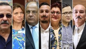 Las caras de la oposición: Albino, Chinchilla, Solís, Frente Amplio y figuerismo