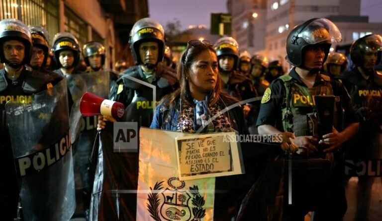 Vuelven las manifestaciones en Perú para pedir la renuncia de Boluarte