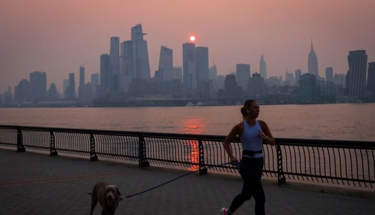 Alerta por incendios forestales en Canadá que cubren de humo ciudades en EEUU