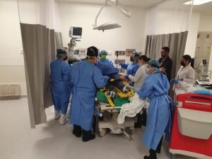 CCSS recrea emergencia para poner a prueba nuevo hospital de Turrialba