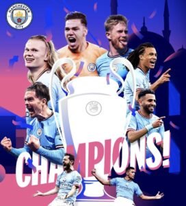 ¡Por primera vez en la historia el Manchester City es el CAMPEÓN DE LA CHAMPIONS!
