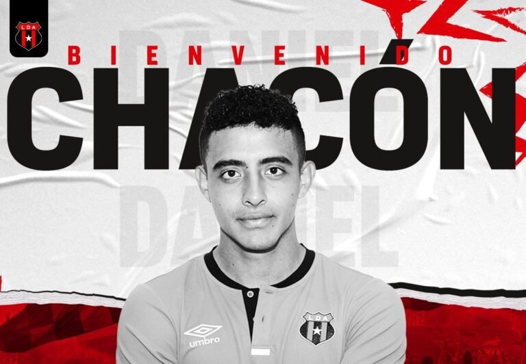 Alajuelense anunció a Daniel Chacón como su refuerzo