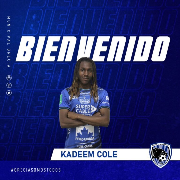 Kadeem Kole es nuevo jugador del Municipal Grecia