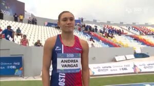 Andrea Vargas consiguió bronce