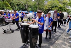 Banda intercolegial de Guácimo debuta en Festival de la Diáspora Africana 