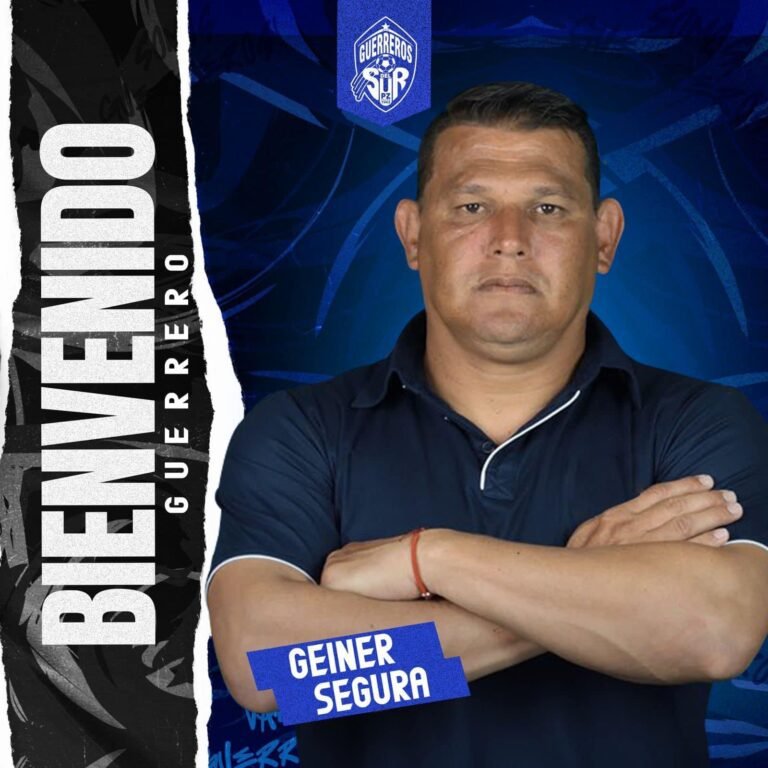 Geiner Segura es el nuevo técnico de Pérez Zeledón