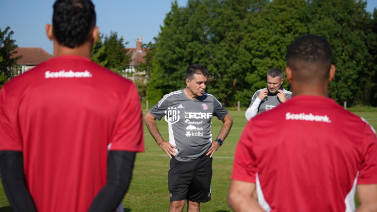 La Sele ya hizo el primer entrenamiento en Newcastle